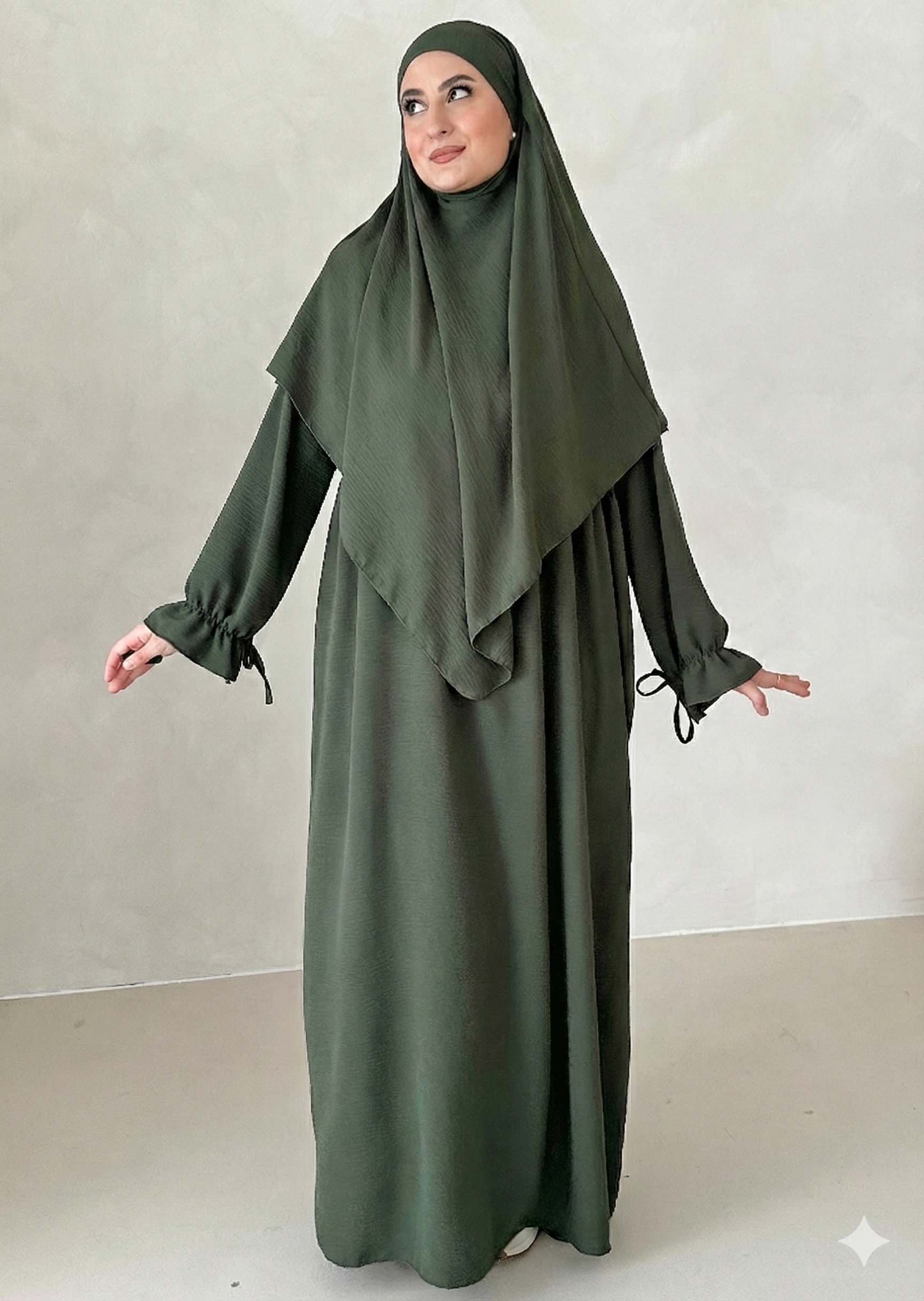 Comfort Abaya Set with Khimar