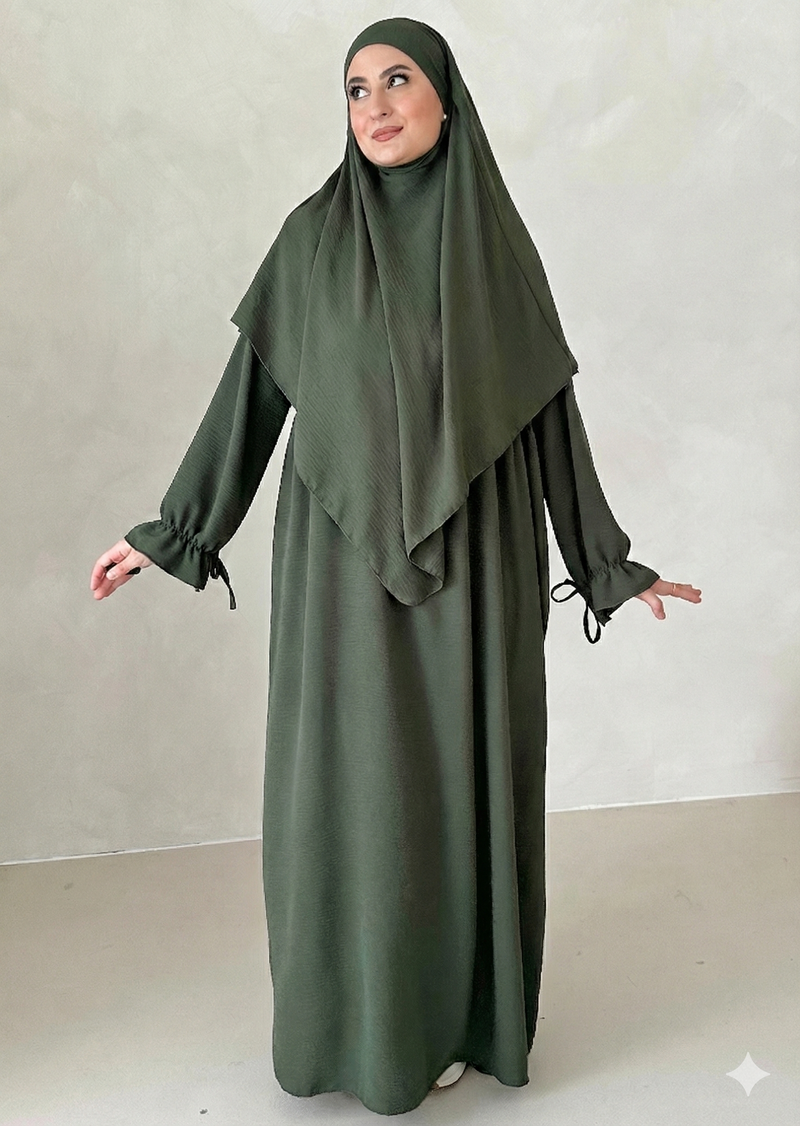 Comfort Abaya Set with Khimar