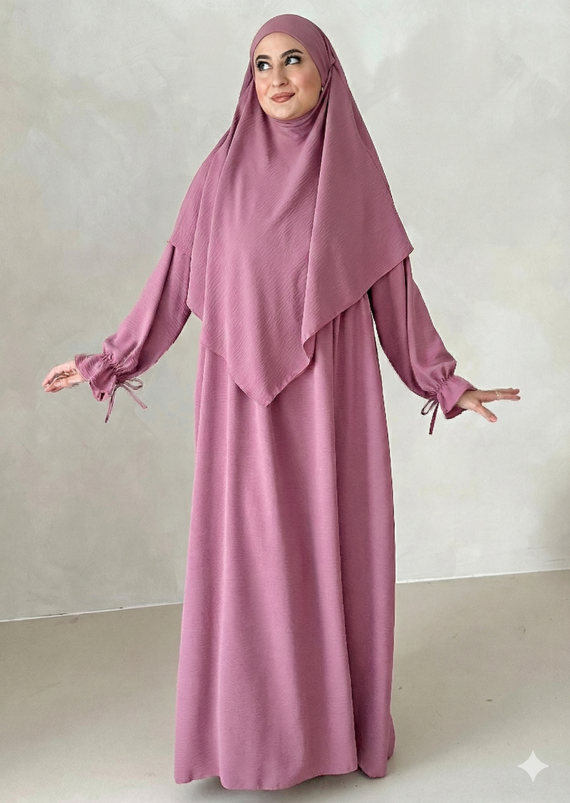 Comfort Abaya Set with Khimar
