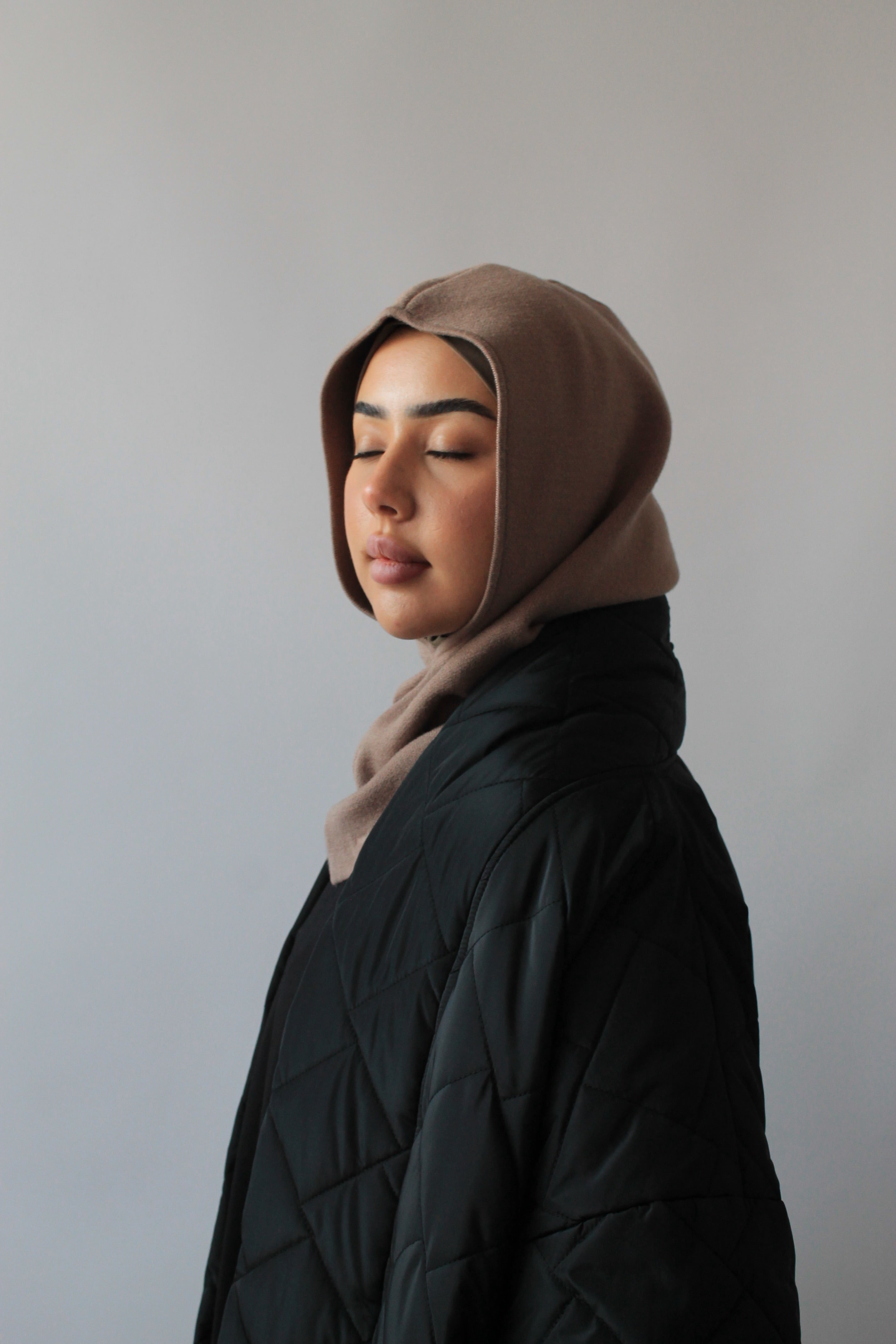 FINE KNIT BALACLAVA Black