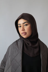 FINE KNIT BALACLAVA Brown